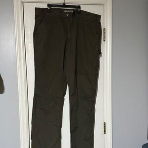 Carhartt Men's Dark Olive Cargo Pants
